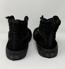 Vans Sk8-hi Zip Triple Black High Top Suede Skate Sneakers Youth 2 0 Kids Shoes