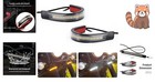Dual-color Motorcycle Turn Signals Led Kit - 2pcs For Daytime Running Lights