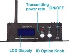 Dmx 512 Controller 2 4g Wireless Transmitter Receiver Lcd Display Power Adjustab