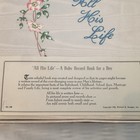 Vintage 1956 Baby Boy Record Book  all My Life  Review Illus  E M Kaula Nos