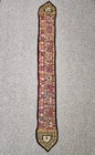Vintage Indian Hand Embroidered Mirror Work Textile Fabric Wall Hanging 68 