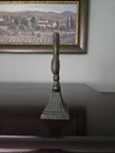 Vintage Antique Cast Iron Wrought Iron Fence Post Finial Fleur De Lis 8   5 