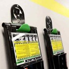 Hook Wall Mounted Brushed Steel Hardware Included Set Of 2 Hanger New Quickjack