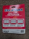 Vintage Etch A Sketch Magic Screen Keychain Basic Fun  571-0 Sealed Nos