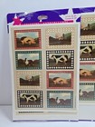  set Of 4  Vintage Ambassador Farm Animals 4 Sheet Sticker Package  Usa Made