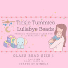 Glass Bead Size 1 For Dolls - Premium Weighting filler - 12-14 Mesh - 1 4-1 6mm