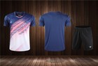 Victor Adult Kid Sports Suit Tennis Table Badminton Clothes Set T Shirts shorts