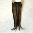Bellami Silk Seam 18  Dark Honey Cocoa Highlight 4 Wefts 120g Clip-in Hair New