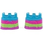 Kinetic Sand  2-pack Rainbow Unicorn Multi-color Double Castle Containers