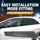 72470-tr3-a01 Driver Side Door Pillar Molding Trim For Honda Civic Front Left