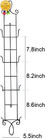 2pc 42 Inch Plate Hangers For The Wall Display Rack Holders Metal Vertical