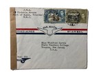 3 Ww2 Censored Covers From Trinidad   Tobago To Usa Port Of Spain