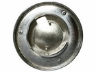 Vsw Oe Retro Series Silver Horn Cap  Chevy Cross Flags