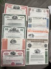 150 Stock Certificates Wow   -lot 8