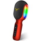 Portable Wireless Bluetooth Karaoke Microphone - 5-in-1 Handheld Mic With Rgb Li