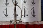 Revolutionary War British Silver Hilt Small Sword Hallmarked Circa 1770