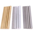 Complete 21-piece Metal Rod Set For Model Making - Brass  Steel  Aluminum