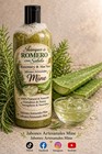  Shampoo Rosemary   Aloe Vera Liquid Shampoo 100  Natural  Herbal  Unisex