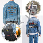 40 Pcs Sew On Iron On Patches For Motorcycle Biker Vest Backpacks Jeans