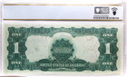 1899  1 Silver Certificate Fr-226 -  black Eagle  - Graded Pcgs 63 Unc  Nice  