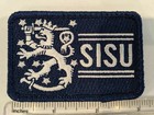 Finnish Coat Of Arms Sisu Blue And White Or Black And White Morale Style Patch 