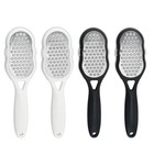Professional 1 2pcs Black Stainless Steel Painless Foot File   Remover With Spla