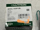 Lutron Aycl-153p-bl Ariadni Led  Toggle Dimmer Black 150w Led 600w Sp 3w Nos