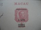 Macau 1898 King Carlos 1 Avo On 2 Avos Stamp Prepaid Postcard - Unused