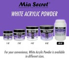 Professional White Acrylic Nail Powder 5 Lbs     Extra Fine Salon Quality