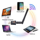 600mbps Wireless Usb Wifi Adapter Dongle Dual Band 2 4g 5ghz W antenna 802 11ac