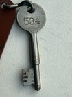 Vintage Hotel Brunswick Lancaster Pa Advertising Room 534 Skeleton Key Fob Old