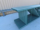 Teardrop Pallet Racking Upright Leg 12  X 4  23 900 Lb 144  X 48  3 x3  Column