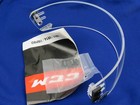 New Ccm Vr Pro Short 2 75  Nhl Pro Stock Team Issued Hockey Helmet Visor Clear
