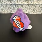 Vintage Swibco Puffkins 6659 Violet Bear Keychain With Tag Purple Soft Plush Toy