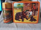 Vintage 1968 Gentle Ben Metal Lunch Box W  Thermos Aladdin Industries