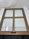 Window Frame Sash Glass 4 Pane Art Wall Hang