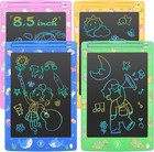 4 Pack Lcd Writing Tablet For Kids 8 5 Inch Colorful Electronic Writing Drawi   