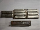 Vintage M Hohner Harmonica Harp Lot Of 9 Marine Band Super Chromonica Germany