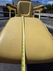 Vintage 1950s Hydraulic Canary Yellow Dental Chair By Hek Co  California  Works 