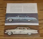 Original 1955 Packard 55th Series Sales Brochure Caribbean Patrician 400
