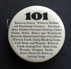 101 Girls Antique Celluloid Advertising Tape Measure Measuring Sewing Vaudeville