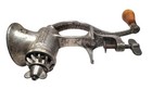 Vintage Universal No  2 Cast Iron Meat Grinder     Hand Crank Table Clamp