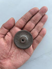 Vintage Old Cast Iron Big Round Cabinet Drawer Door Ornate Knobs Handles 6pcs