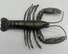 Vtg Hudson Solid Pewter Lobster 6 1 2  Long Figurine Made In Usa  610 Nice 