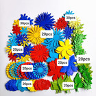 Lot 200 Mixed Flowers   Leaves Die Cuts  Scrapbook  Embellishments Greeting Card