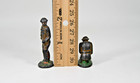 Vtg 1940s Barclay Manoil Lead Metal Toy Soldier Kneeling Machine Gunner Rifleman