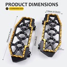 Mx Floorboard Footboards For Harley Touring Street Electra Glide Road King 14-24