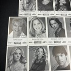 One Life To Live Signed Autograph Headshot Photo Set Lot Of 11 Rare Collection