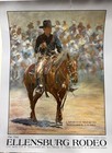 Lot 4 Ellensburg Washington Rodeo  Western Art Show Auction 1991 - 93 Poster Wow