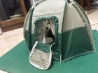 Vintage Dome Tent Store Display Salesman Sample Green Poly Kitty Camping    